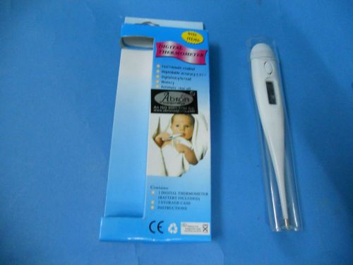 Digital Thermometer for adult child measuring fever in Celsius with plastic case