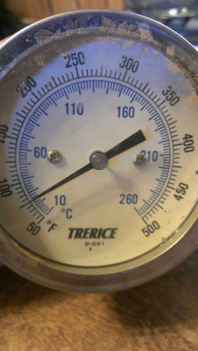 Trerice thermometer 50 -500 f - #52-2278-8