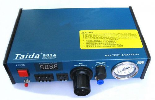 New 983A Solder Paste Glue Dropper Liquid Dispenser Controller Auto&amp;Manual 220V