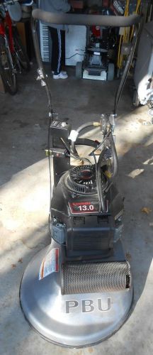 Pbu kawasaki 13hp propane floor burnisher only 2 hours on motor...wow!!! for sale