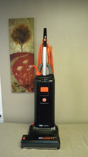 Hoover® inSIGHT™ 15&#034; HEPA Commercial Upright Vacuum Cleaner, Tools, Bags, NICE!