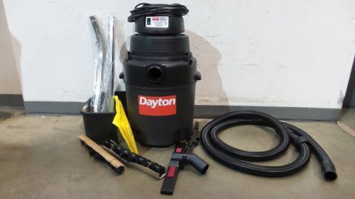 Dayton 2 HP 10 Gal 120 V 100 CFM Wet/Dry Vacuum