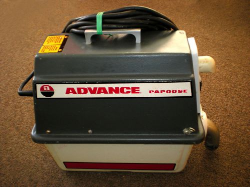 VACUUM CLEANER BY ADVANCE, PAPOOSE, MODEL PA500, NO ATTACHMENTS, USED, WORKS
