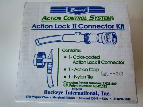 Buckeye action lock ii connector kit gray 42164930 new for sale