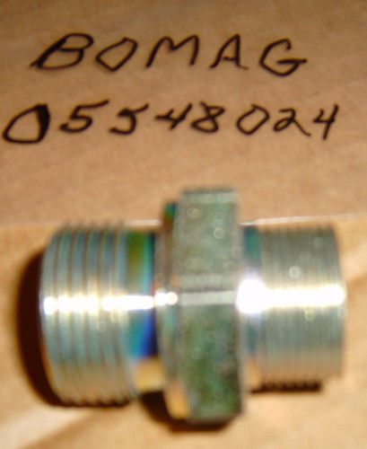 Bomag Double-Ended Union pt # 05548024 *NEW* B3
