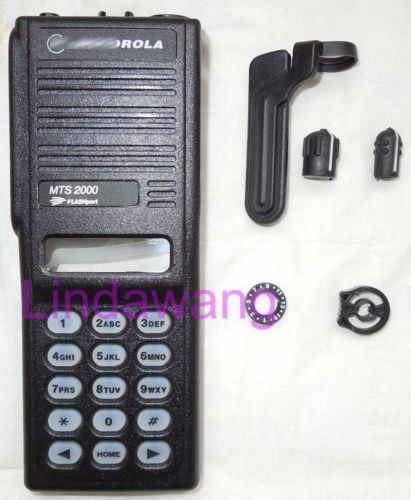 Black Refurbish Kit Case Housing For Motorola MTS2000 2-Way Radio Walkie Talkie