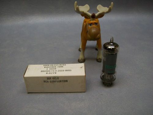 RCA JAN-6CL6 Vacuum Tube  Military Packed 11/1974