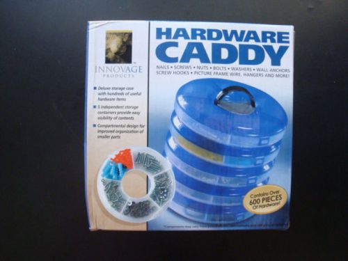 NEW IN BOX 600 PIECE HARDWARE &amp; CADDY--BRAND NEW!!