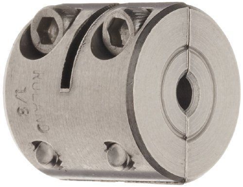 Ruland WSP-12-SS Two-Piece Clamping Shaft Collar  Double Wide  Stainless Steel