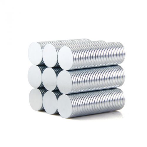 100 pcs strong n35 neodymium magnets rare earth round disc fridge craft 12x1mm for sale
