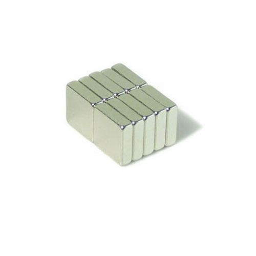 10pcs 3/8&#034; x 3/8&#034; x 1/8&#034; Blocks 10x10x3mm Neodymium Magnets Craft Permanent N35