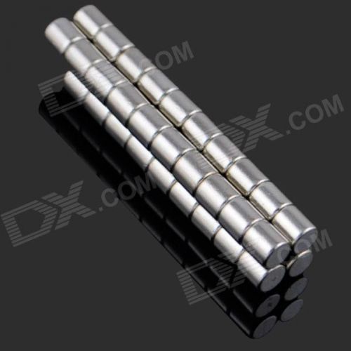 50pcs Neodymium Disc Super Strong Rare Earth Circular Cylinder Magnet D5x5mm