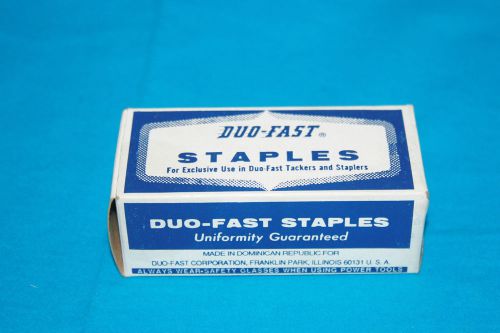 DUO-FAST STAPLES 1/2&#034;  No. 5416-C  - 2/3rd BOX LEFT