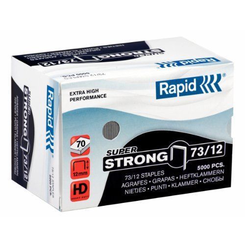 NEW Rapid 24890800 1/2-Inch 73 Series Staples for Stapling Pliers with HD31,