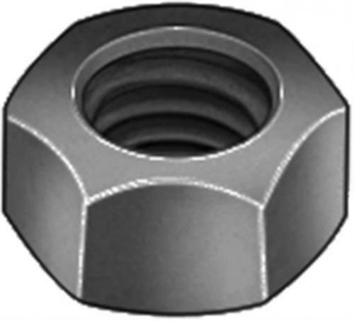 M18x2.5 class 10 metric finished hex nut black, pk 10 for sale