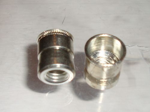 5/16&#034;-18 Nutsert 1/2 hole size Cadmium 10 psc parts kit