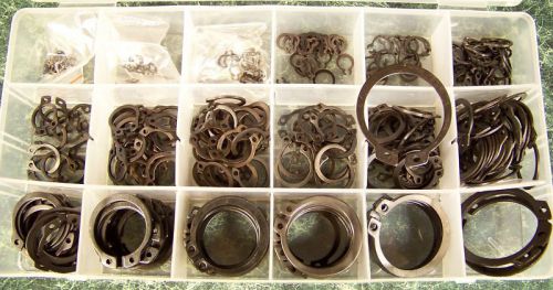 300pc snap ring assortment new for sale