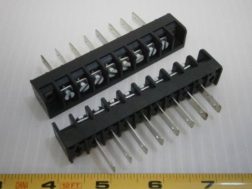 RDI Bc6-Q504-8 Terminal single strip 8 screw spade Bc6 series 20a lot of 2 #539