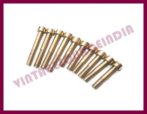 ROYAL ENFIELD PURE BRASS MADE TIMING COVER SCREW KIT
