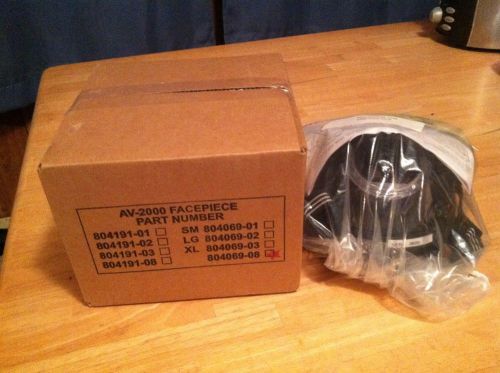 New in sealed box scott av2000 scba mask facepiece comfort seal poly harness lot for sale