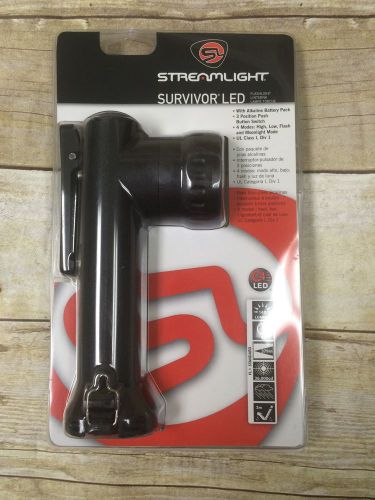 Streamlight survivor flashlight  black  model  90545   new for sale