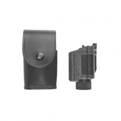 Stallion leather m6t-1 streamlight m6 light holder black with brass hardware for sale