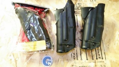 3x safariland als holster for glock with weaponliight surefire, etc (lot) for sale