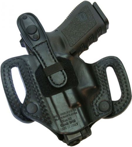 420101BK-L Blackhawk Black Left Hand Leather Concealment Holster 1911 Government