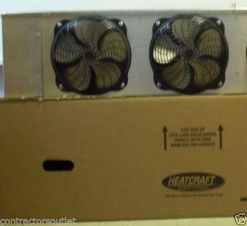 New 2 Fan Walk In Freezer Evaporator 6,500 Btu&#039;s Electric Defrost 404a SP 230V