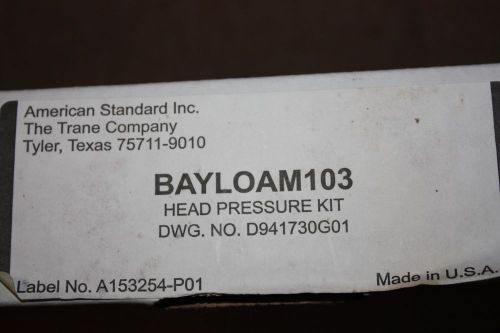 BAYLOAM 103 HEAD PRESSURE KIT DWG.NO.D941730G01