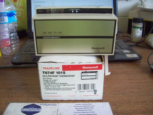 NEW HONEYWELL MULTISTAGE THERMOSTAT T874F 1015