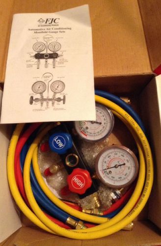 Fjc automotive air conditioning manifold gauge sets new for sale