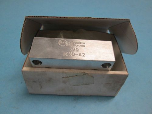 Zvq-icx0-a2 sun hydraulics aluminum hydraulic cartridge valve block for sale