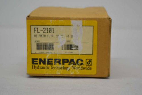 NEW ENERPAC FL-2101 HIGH PRESSURE 10 MICRON 4 SAE HYDRAULIC FILTER D373103