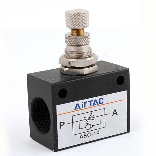 Asc-10 one-way restrictive air flow control valve g3/8&#034; thread for sale