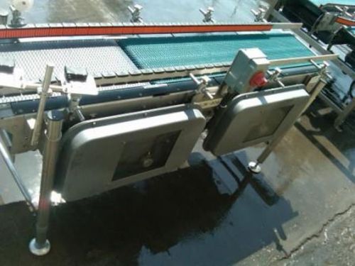 14&#034; x 80&#034; l stainless case metering conveyor for sale