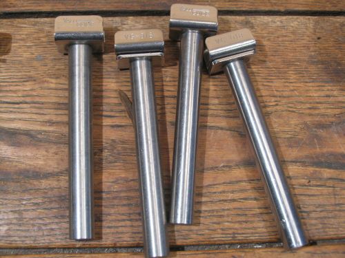 Five 4&#034;X 1/2&#034; Stainless Steel Rods w/ SOLUS Vaklu-Guide VG-018 Clamps) MP-SAC-03