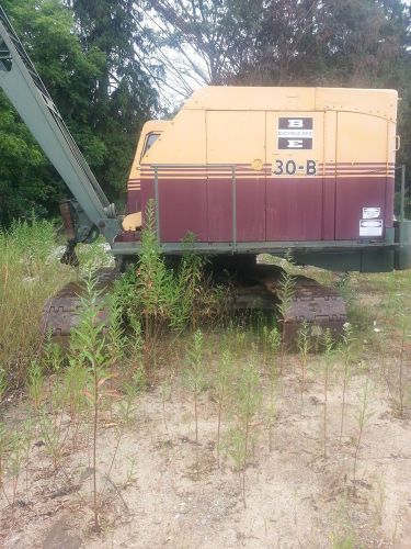 Bucyrus erie crane model 30-b crawler dragline year 1978 for sale