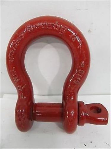 Crosby s-209, 1&#034;, wll 8 1/2 ton, screw pin anchor shackle - 1018543 for sale
