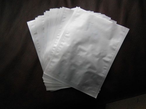 100 pieces aluminum foil plastic bags hot heat sealable ;7”x5.3”;134x178mm for sale