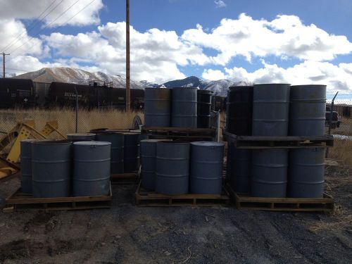 55 gallon Drums/Barrels Bung-Style with full removable lids, used once