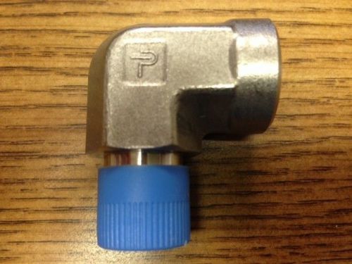 Parker 6-6 se-ss, street elbow, pipe 3/8&#034; for sale