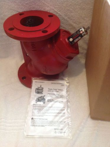Bell &amp; gossett 3&#034; triple duty valve model 3ds-3s  # 132123 for sale