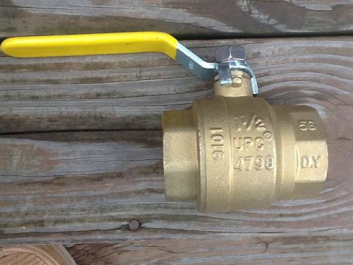 Marco 1 1/2&#034; brass ball valve 600wpi for sale