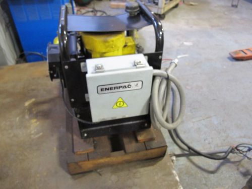 Enerpac 40000 1.5hp electric hydraulic pump 460v 3ph machine control for sale