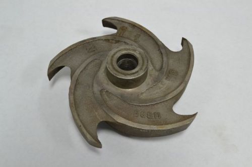 Goulds 53811 7-1/2x1n bore pump impeller stainless replacement part 8m b218680 for sale