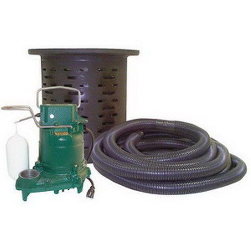 Zoeller 53 series crawl space pumping system, 115 volt, 3/10 hp for sale
