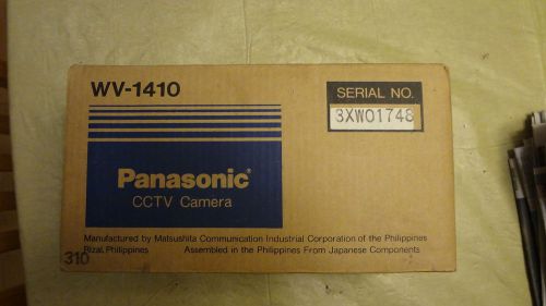 Panasonic WV-1410 CCTV Camera Ser # 3XW01748