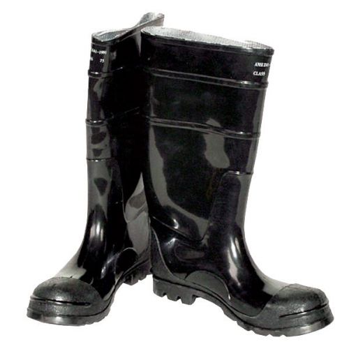 110009 inline black rubber slush boots steel size: 6-13 for sale