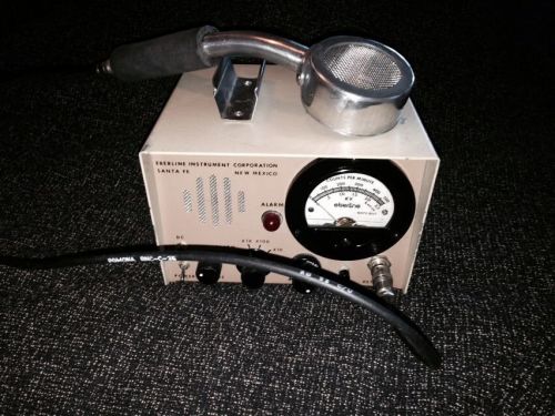 EBERLINE RM20 RADIATION MONITOR / GEIGER COUNTER &amp; NEW PROBE USE IN HOME OR AUTO